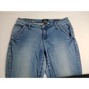 Earl Stretch Jeans Women’s size 10P Blue Medium Wash Denim